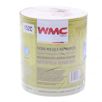 349 р. Скотч ремонтный 10cмх1.52м водонепроницаемый (прозрачный) WMC TOOLS WMC TOOLS wmc-152c  с доставкой в г. Керчь. Увеличить фотографию 1