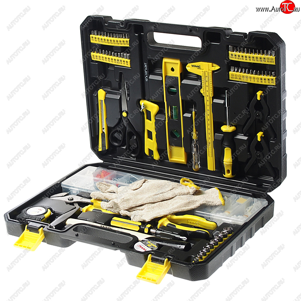2 899 р. Набор инструментов 1200 предметов слесарно-монтажный WMC TOOLS WMC TOOLS wmc-201200a  с доставкой в г. Керчь