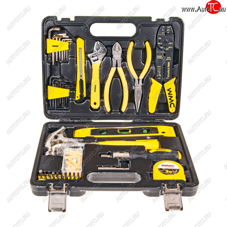 1 879 р. Набор инструментов 126 предметов слесарно-монтажный 1/4 WMC TOOLS WMC TOOLS wmc-20126 WMC TOOLS wmc-20126  с доставкой в г. Керчь