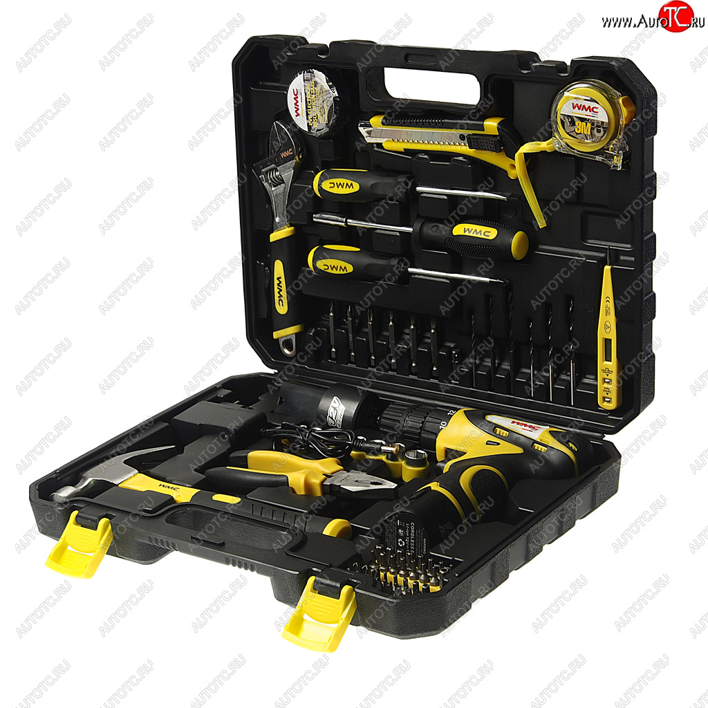 5 999 р. Набор инструментов 68 предметов слесарно-монтажный WMC TOOLS WMC TOOLS wmc-2068 WMC TOOLS wmc-2068  с доставкой в г. Керчь