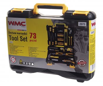 4 499 р. Набор инструментов 73 предмета слесарно-монтажный 14 DR 5-13мм WMC TOOLS WMC TOOLS wmc-2073  с доставкой в г. Керчь. Увеличить фотографию 3