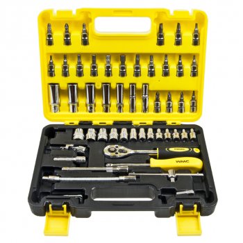 1 959 р. Набор головок торцевых и бит-головок 14 53 предмета WMC TOOLS WMC TOOLS wmc-2531-5euro  с доставкой в г. Керчь. Увеличить фотографию 1