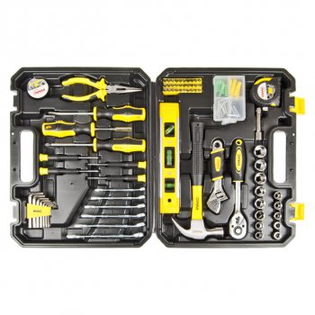 4 499 р. Набор инструментов 108 предметов слесарно-монтажный 14, 38 DR 4-19мм WMC TOOLS WMC TOOLS wmc-30108  с доставкой в г. Керчь. Увеличить фотографию 2