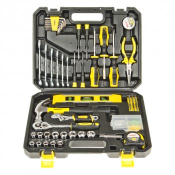 4 499 р. Набор инструментов 108 предметов слесарно-монтажный 14, 38 DR 4-19мм WMC TOOLS WMC TOOLS wmc-30108  с доставкой в г. Керчь. Увеличить фотографию 1
