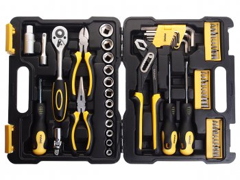 2 669 р. Набор инструментов 61 предмет слесарно-монтажный 3/8 DR 8-22мм WMC TOOLS WMC TOOLS wmc-3061 WMC TOOLS wmc-3061  с доставкой в г. Керчь. Увеличить фотографию 2