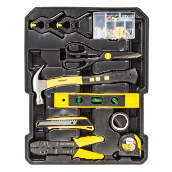 9 999 р. Набор инструментов 246 предметов слесарно-монтажный в кейсе WMC TOOLS WMC TOOLS wmc-40246  с доставкой в г. Керчь. Увеличить фотографию 5