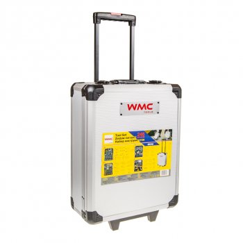 9 999 р. Набор инструментов 246 предметов слесарно-монтажный в кейсе WMC TOOLS WMC TOOLS wmc-40246  с доставкой в г. Керчь. Увеличить фотографию 6