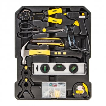 10 999 р. Набор инструментов 287 предметов слесарно-монтажный в кейсе WMC TOOLS WMC TOOLS wmc-40287  с доставкой в г. Керчь. Увеличить фотографию 5