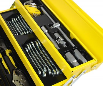 9 449 р. Набор инструментов 60 предметов в складном металлическом ящике WMC TOOLS WMC TOOLS wmc-4060c  с доставкой в г. Керчь. Увеличить фотографию 3