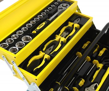 9 449 р. Набор инструментов 60 предметов в складном металлическом ящике WMC TOOLS WMC TOOLS wmc-4060c  с доставкой в г. Керчь. Увеличить фотографию 4