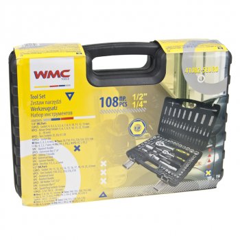 5 199 р. Набор инструментов 108 предметов 12, 14 WMC TOOLS WMC TOOLS wmc-41082-5euro  с доставкой в г. Керчь. Увеличить фотографию 4