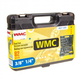 3 399 р. Набор инструментов 82 предмета слесарно-монтажный 14,38 WMC TOOLS WMC TOOLS wmc-4821-5ds  с доставкой в г. Керчь. Увеличить фотографию 4