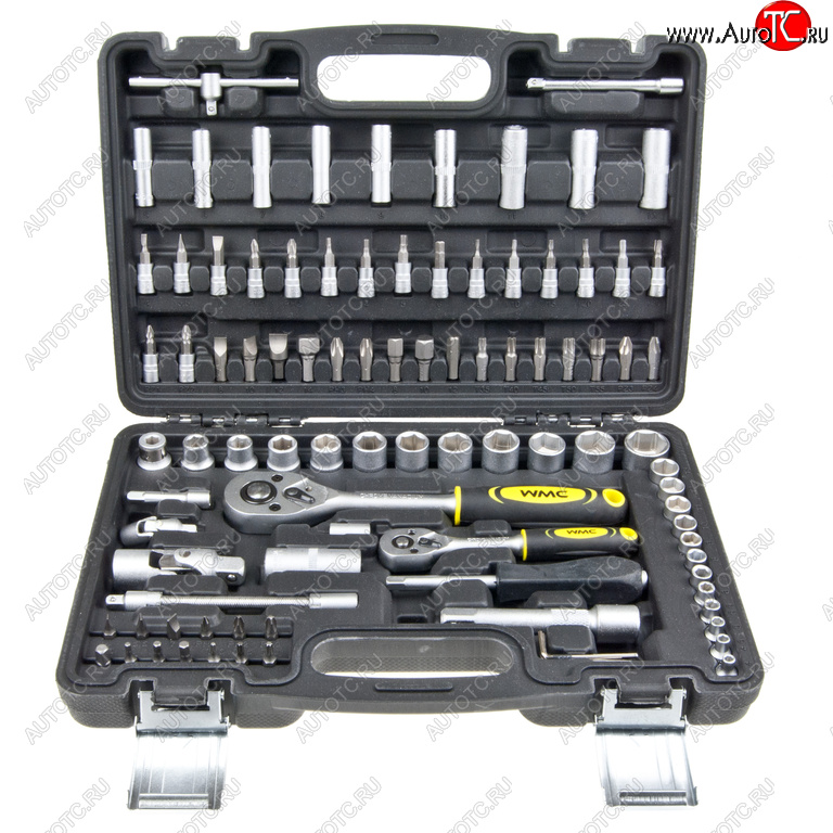 3 799 р. Набор инструментов 94 предмета 1/4, 1/2 WMC TOOLS WMC TOOLS wmc-4941-5euro WMC TOOLS wmc-4941-5euro  с доставкой в г. Керчь