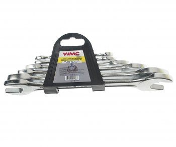 439 р. Набор ключей рожковых 6-24мм 6 предметов WMC TOOLS WMC TOOLS wmc-5067  с доставкой в г. Керчь. Увеличить фотографию 1