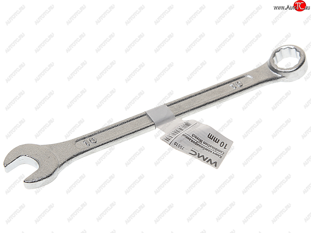 61 р. Ключ комбинированный 10мм 12-ти гранный прямой WMC TOOLS WMC TOOLS wmc-75510  с доставкой в г. Керчь