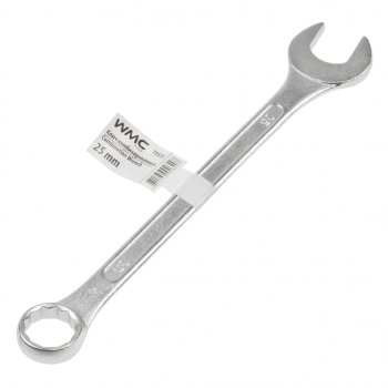 299 р. Ключ комбинированный 25мм 12-ти гранный прямой WMC TOOLS WMC TOOLS wmc-75525  с доставкой в г. Керчь. Увеличить фотографию 1