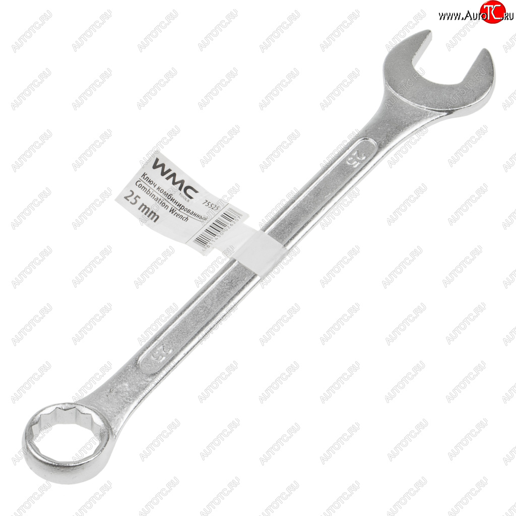 299 р. Ключ комбинированный 25мм 12-ти гранный прямой WMC TOOLS WMC TOOLS wmc-75525  с доставкой в г. Керчь