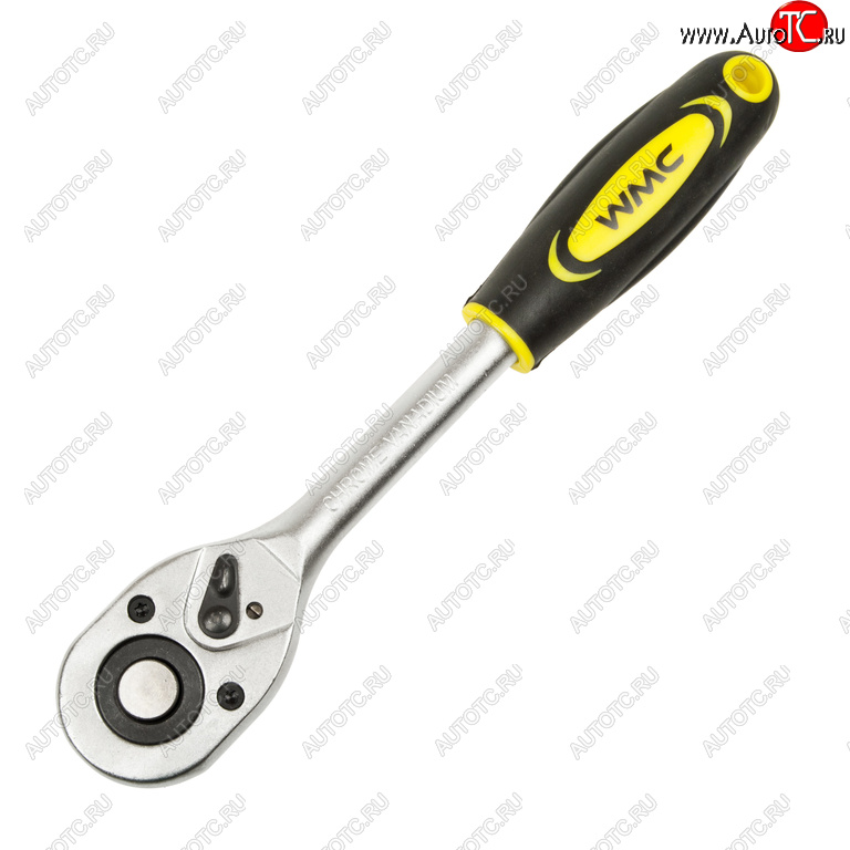 489 р. Ключ трещотка 12 24 зуба реверсивная с резиновой ручкой WMC TOOLS WMC TOOLS wmc-80245(80244)  с доставкой в г. Керчь