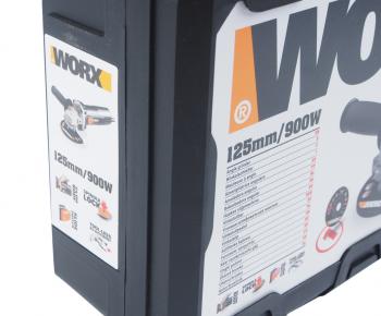 5 949 р. Машина углошлифовальная 900Вт 125мм 12000обмин. WORX WORX wx718  с доставкой в г. Керчь. Увеличить фотографию 4