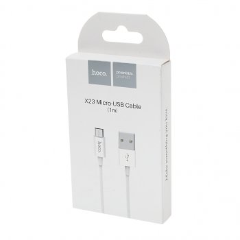 288 р. Кабель micro USB 1м HOCO HOCO x23 white  с доставкой в г. Керчь. Увеличить фотографию 2
