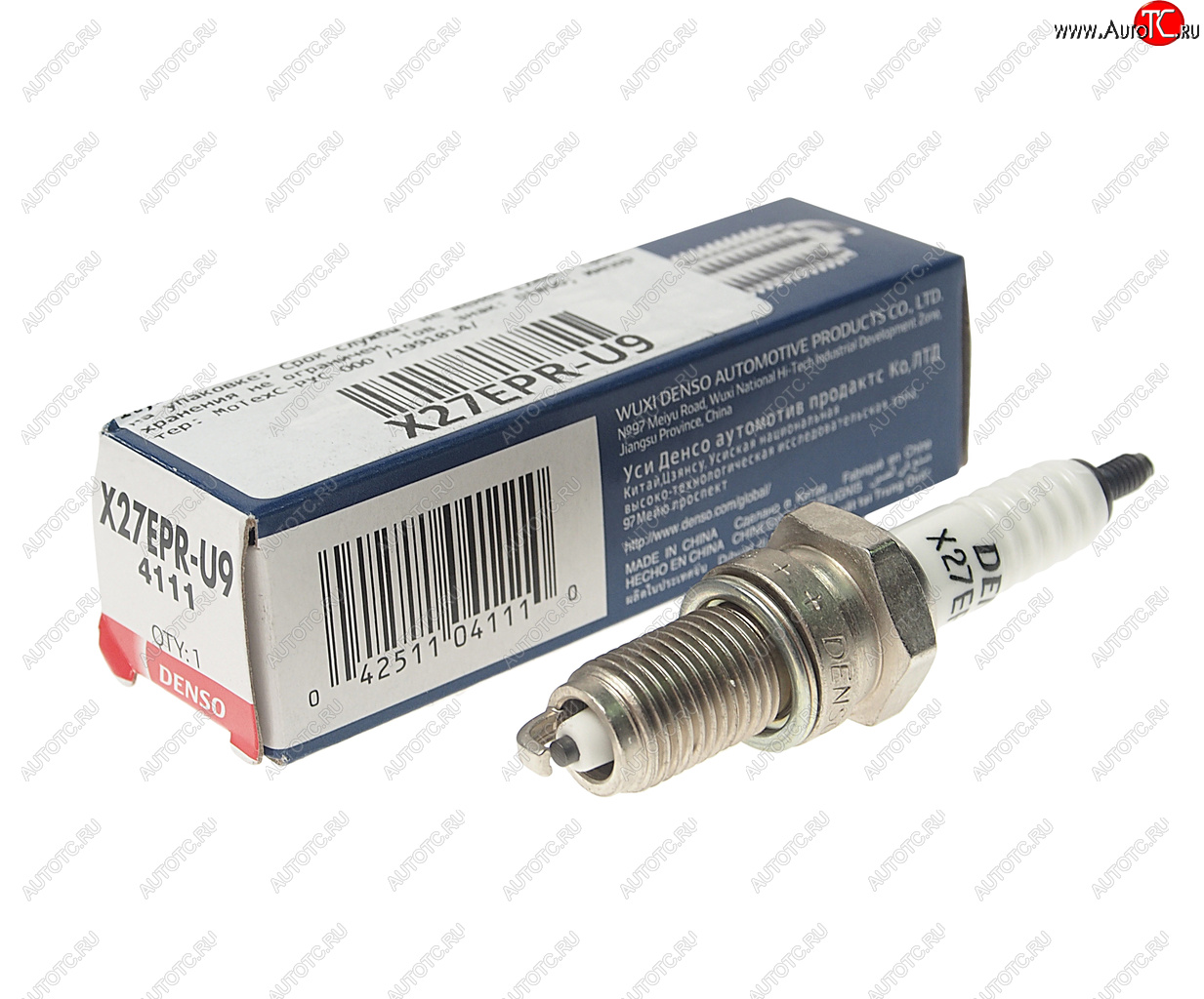 479 р. Свеча зажигания мото X27EPRU9 DENSO DENSO x27epru9 DENSO x27epru9  с доставкой в г. Керчь