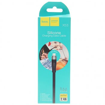 329 р. Кабель micro USB 1м HOCO HOCO x53 black  с доставкой в г. Керчь. Увеличить фотографию 2