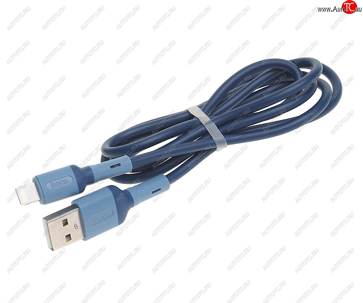 253 р. Кабель iPhone (5-) 1м HOCO HOCO x65 blue  с доставкой в г. Керчь