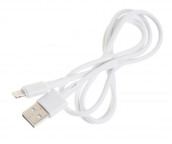 87 р. Кабель iPhone (5-) 1м HOCO HOCO x83 white  с доставкой в г. Керчь. Увеличить фотографию 1