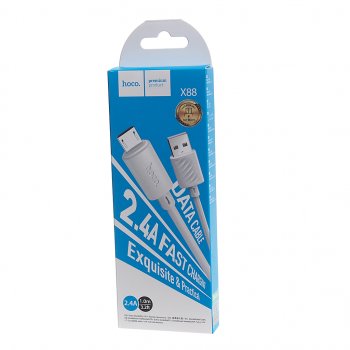 72 р. Кабель USB Type C 1м белый HOCO HOCO x88 white  с доставкой в г. Керчь. Увеличить фотографию 2