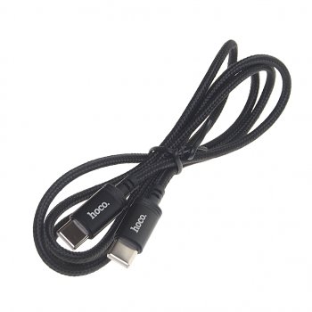282 р. Кабель USB Type C-USB Type C 1м HOCO HOCO x89 wind black  с доставкой в г. Керчь. Увеличить фотографию 1