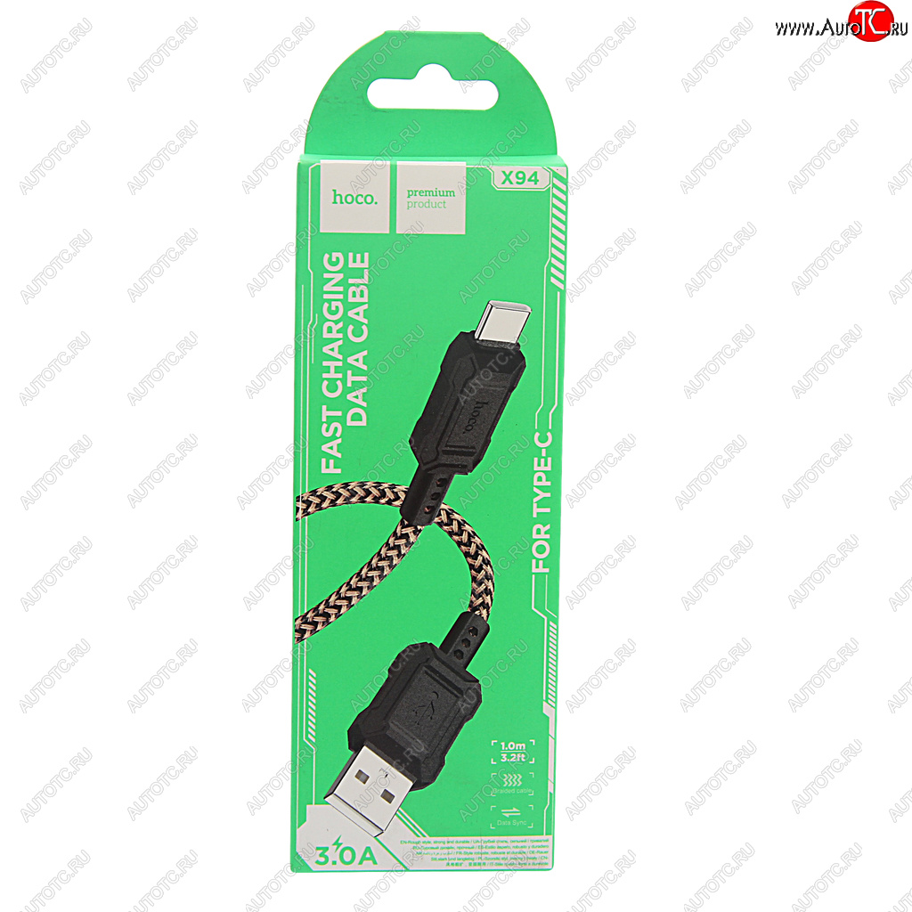273 р. Кабель USB Type C 1м красный HOCO HOCO x94  с доставкой в г. Керчь