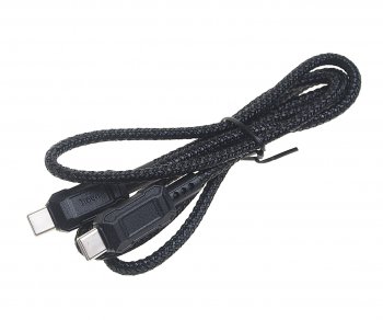 329 р. Кабель iPhone (5-)-USB Type C 1м HOCO HOCO x94 black  с доставкой в г. Керчь. Увеличить фотографию 1
