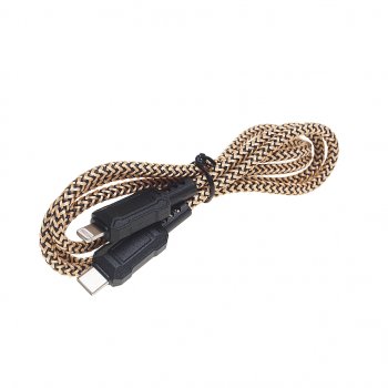 329 р. Кабель iPhone (5-)-USB Type C 1м HOCO HOCO x94 gold  с доставкой в г. Керчь. Увеличить фотографию 1