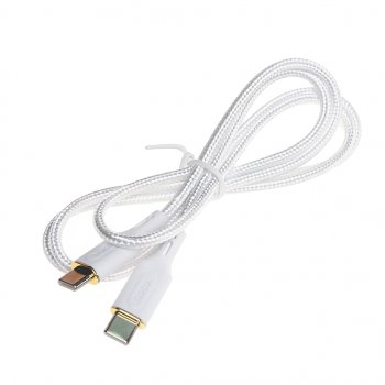 298 р. Кабель USB Type C-USB Type C 1м HOCO HOCO x95 white  с доставкой в г. Керчь. Увеличить фотографию 1