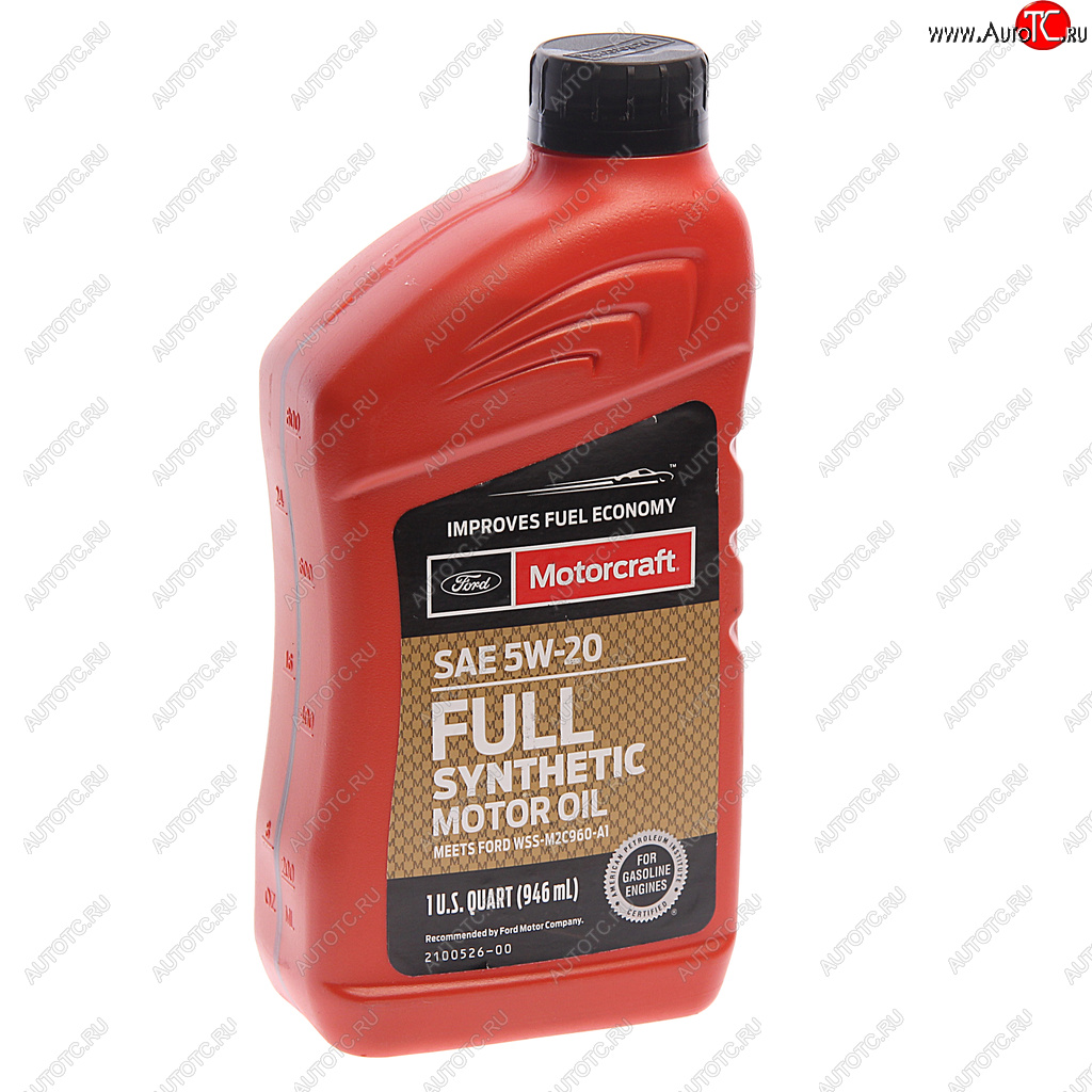 1 599 р. Масло моторное FORD 5W20 синт.0.946л OE MOTORCRAFT MOTORCRAFT xo5w20q1fs  с доставкой в г. Керчь