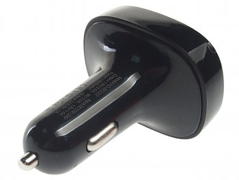 1 049 р. Устройство зарядное в прикуриватель с трансмиттером (bluetooth,hands free) черное XO XO xo-bcc03 black  с доставкой в г. Керчь. Увеличить фотографию 2
