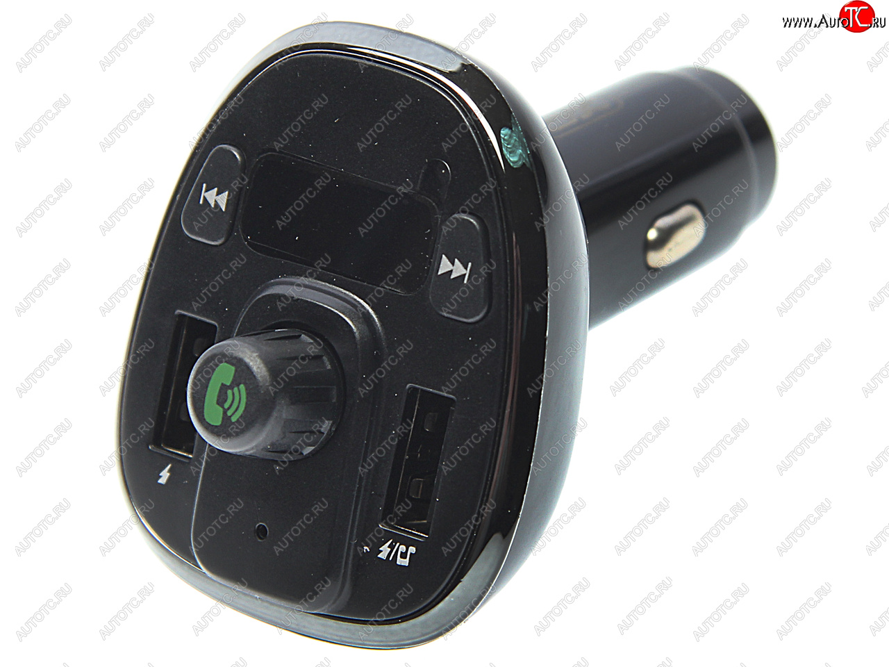 1 129 р. Устройство зарядное в прикуриватель с трансмиттером (bluetooth,hands free) черное XO XO xo-bcc05 black  с доставкой в г. Керчь