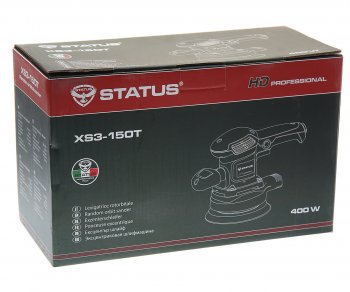 5 549 р. Машина шлифовальная эксцентриковая 400Вт 150мм 13000об/мин. STATUS STATUS xs3-150t STATUS xs3-150t  с доставкой в г. Керчь. Увеличить фотографию 3