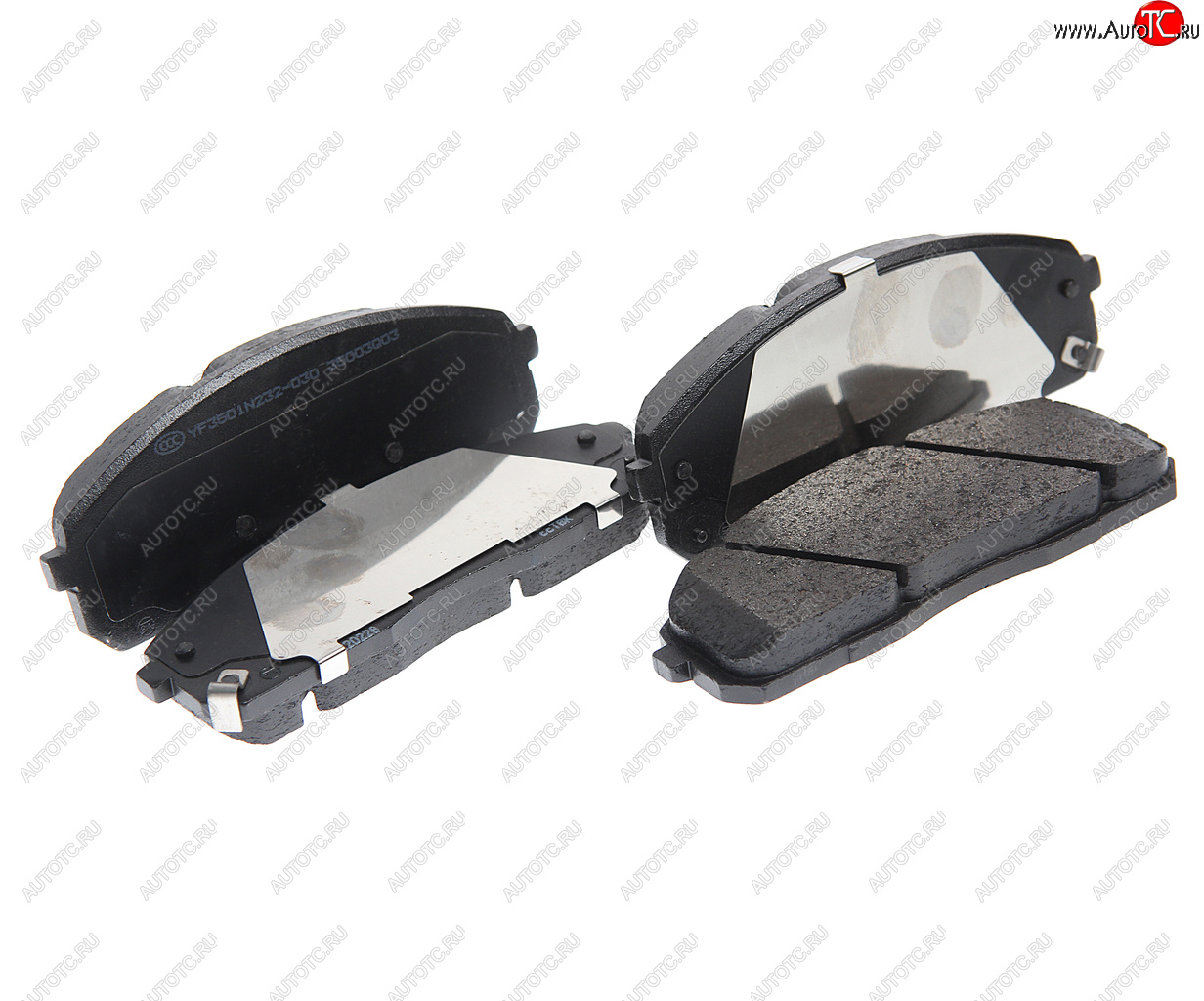 9 649 р. Колодки тормозные JAC N35 SOLLERS Argo 2.0 передние (4шт.) OE JAC yf3501n232-030130230  с доставкой в г. Керчь