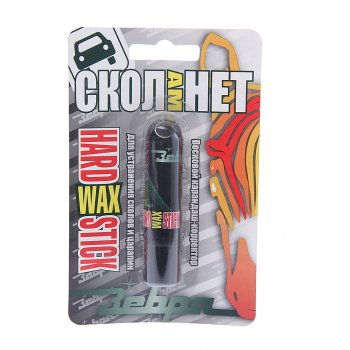 Карандаш восковой синий блистер HardWAX Stick ЗЕБРА ЗЕБРА z-1440