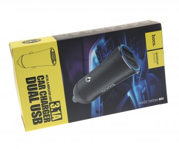 579 р. Устройство зарядное в прикуриватель 2USB 12V HOCO HOCO z30а black HOCO z30а black  с доставкой в г. Керчь. Увеличить фотографию 3
