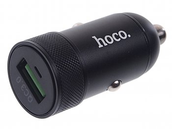 559 р. Устройство зарядное в прикуриватель 1USB 12V 3A HOCO HOCO z32 black HOCO z32 black  с доставкой в г. Керчь. Увеличить фотографию 1