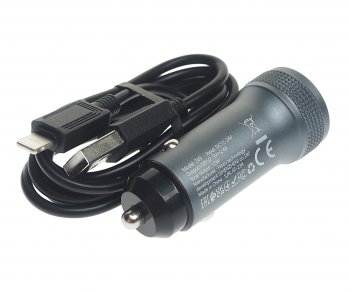579 р. Устройство зарядное в прикуриватель 1USB 12V кабель iPhone (5-) HOCO HOCO z49 grey HOCO z49 grey  с доставкой в г. Керчь. Увеличить фотографию 2