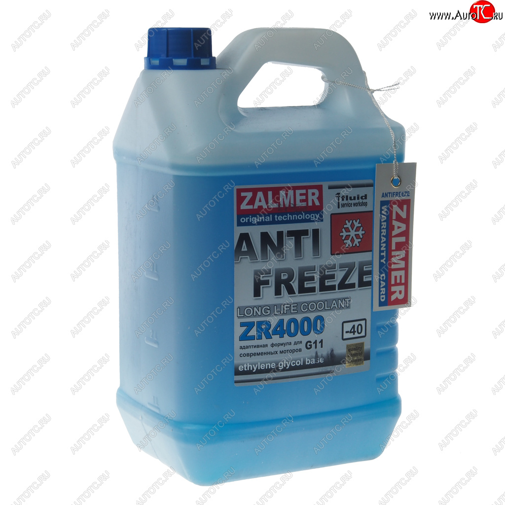 1 159 р. Антифриз синий -40C ZR4000 LLC G11 5кг ZALMER ZALMER zr40b005  с доставкой в г. Керчь