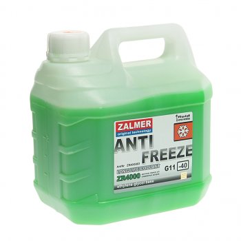 Антифриз зеленый -40C ZR4000 LLC G11 3кг ZALMER ZALMER zr40g003