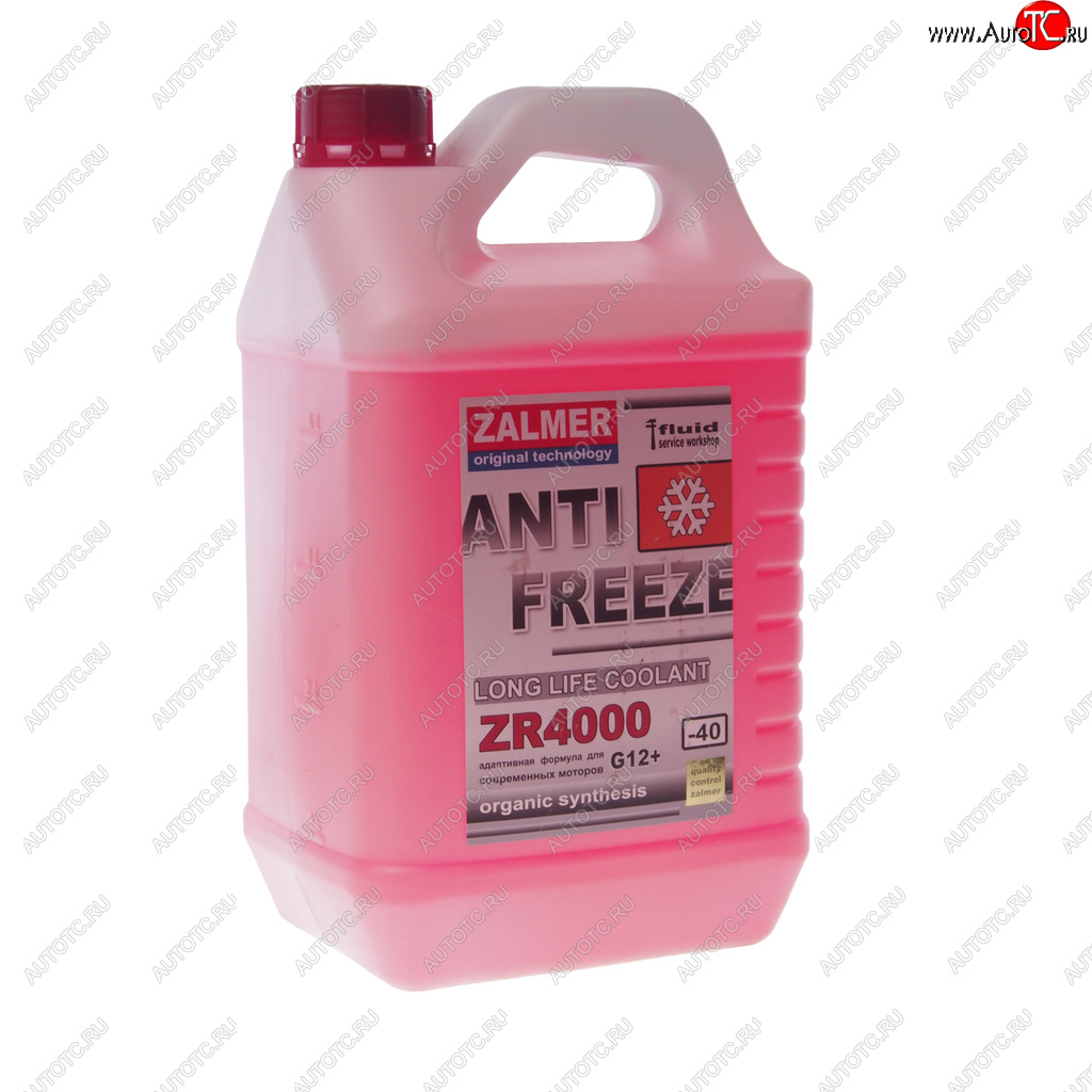1 199 р. Антифриз красный -40C ZR4000 LLC G12 5кг ZALMER ZALMER zr40r005  с доставкой в г. Керчь