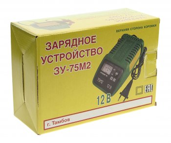 3 499 р. Устройство зарядное 12V 10А 220V (автомат) ТАМБОВ ИП ШМЕЛЬКОВ зу-75м2  с доставкой в г. Керчь. Увеличить фотографию 4