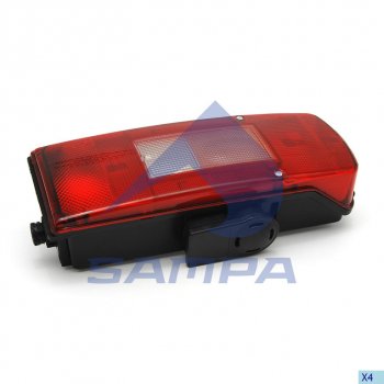 3 179 р. Фонарь задний VOLVO FH,FM правый SAMPA SAMPA 034.408  с доставкой в г. Керчь. Увеличить фотографию 1
