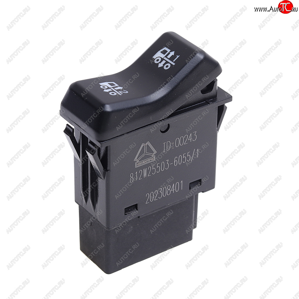 599 р. Переключатель клавиша SITRAK HOWO уровня пневмоподвески OE SITRAK 812w25503-6055  с доставкой в г. Керчь