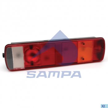 2 799 р. Фонарь задний SCANIA 4,P,G,R,T series правый SAMPA SAMPA 044.322  с доставкой в г. Керчь. Увеличить фотографию 1